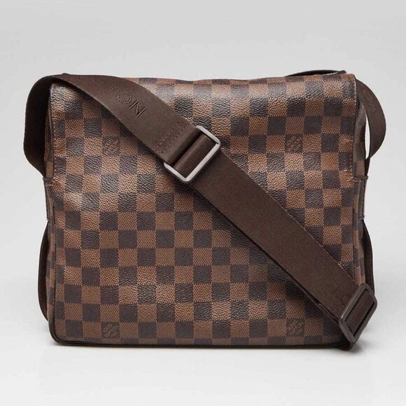 Louis Vuitton Damier Canvas Naviglio Messenger Bag - Picture 1 of 12